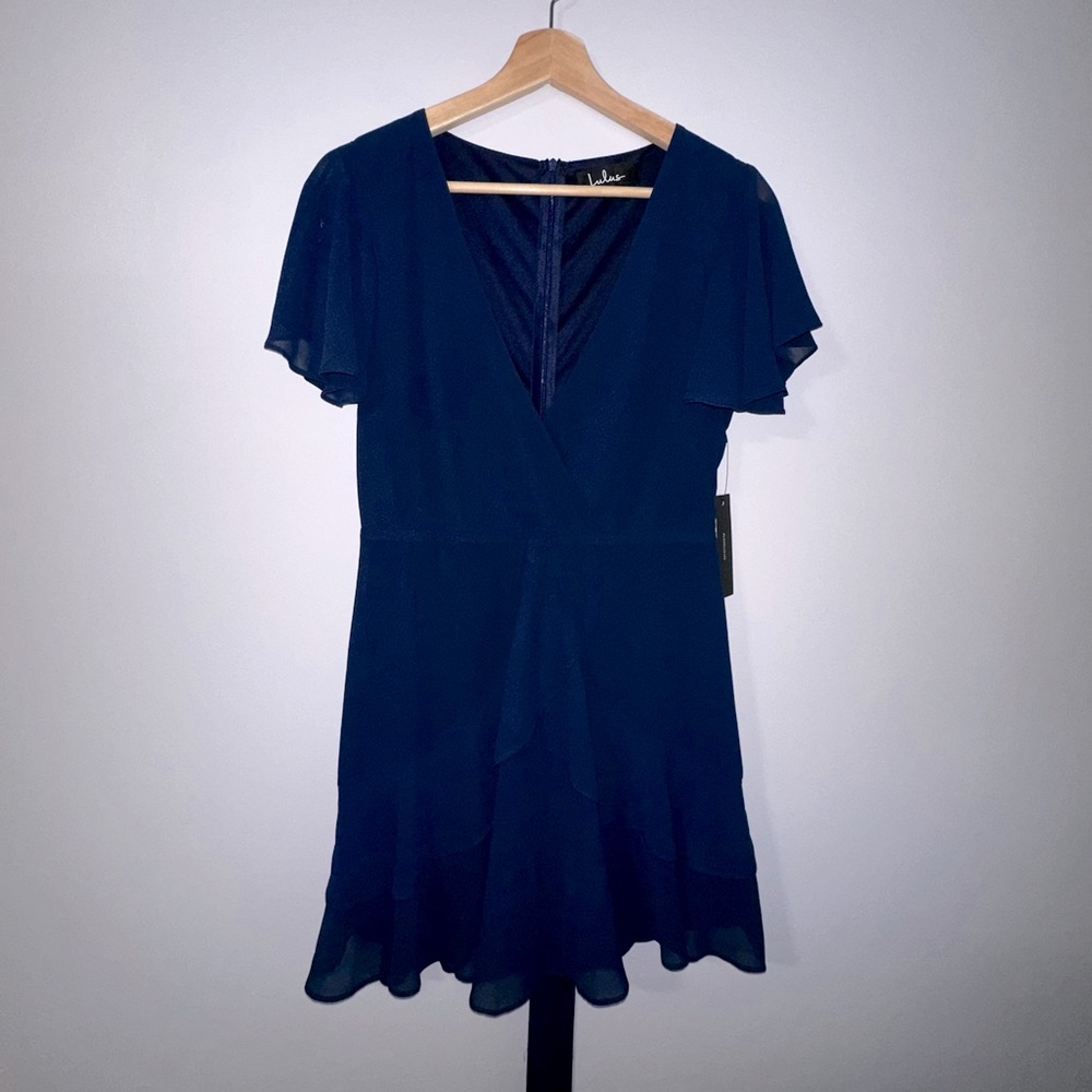 LULU’S Ruffled Mini Dress - Picture 4 of 6